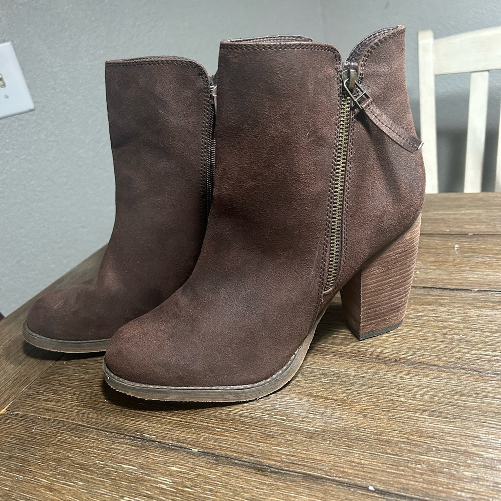 Altar’d State Fritzi Brown Boots size 10 - Picture 5 of 11